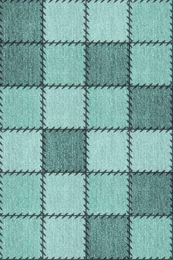 格子印花华亿平台图片