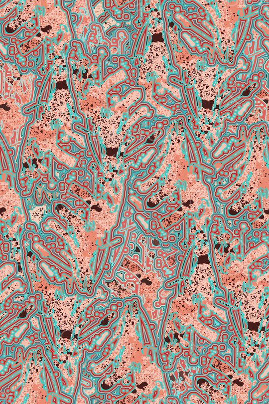 抽象印花华亿平台图片