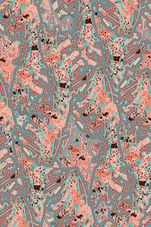 抽象印花华亿平台图片