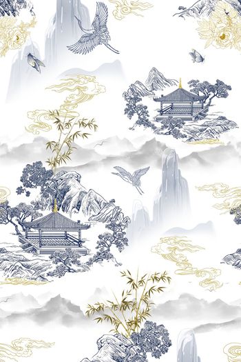 祥云印花华亿平台图片