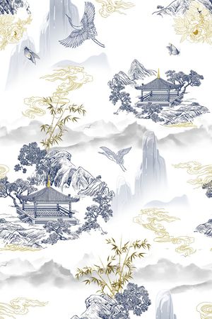 祥云印花华亿平台图片