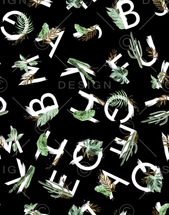 字母印花华亿平台图片