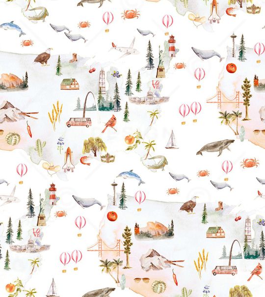 地图印花华亿平台图片