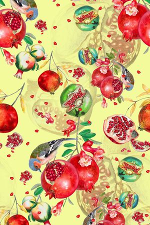 鸟印花华亿平台图片