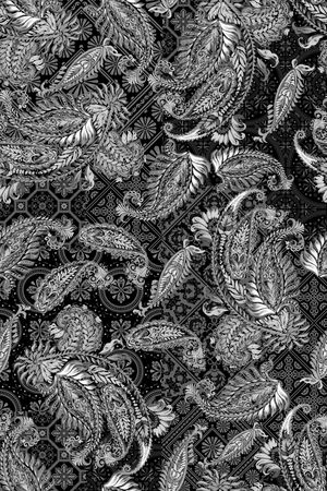 佩斯利印花华亿平台图片