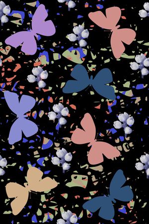 剪影印花华亿平台图片