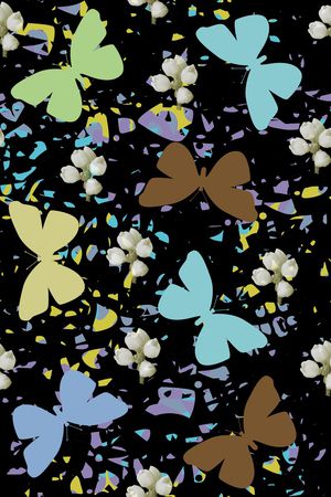 剪影印花华亿平台图片