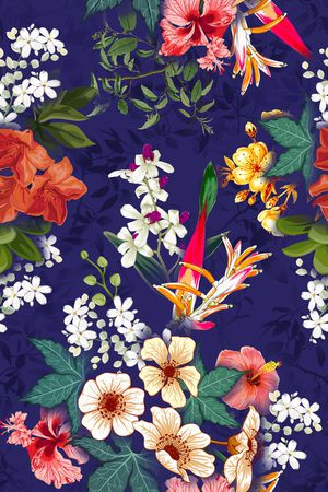 植物印花华亿平台图片