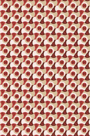 抽象印花华亿平台图片