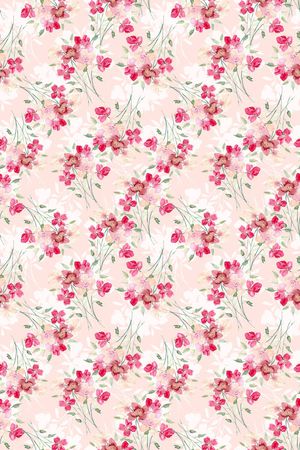 小碎花印花华亿平台图片