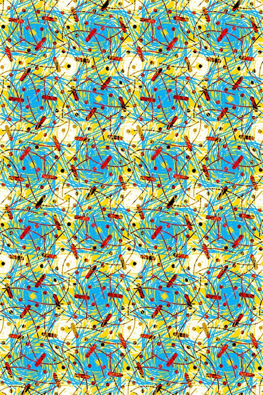 抽象印花华亿平台图片