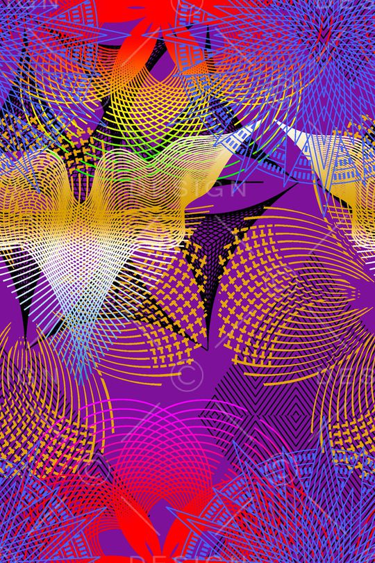 几何印花华亿平台图片