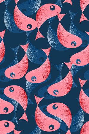 抽象印花华亿平台图片