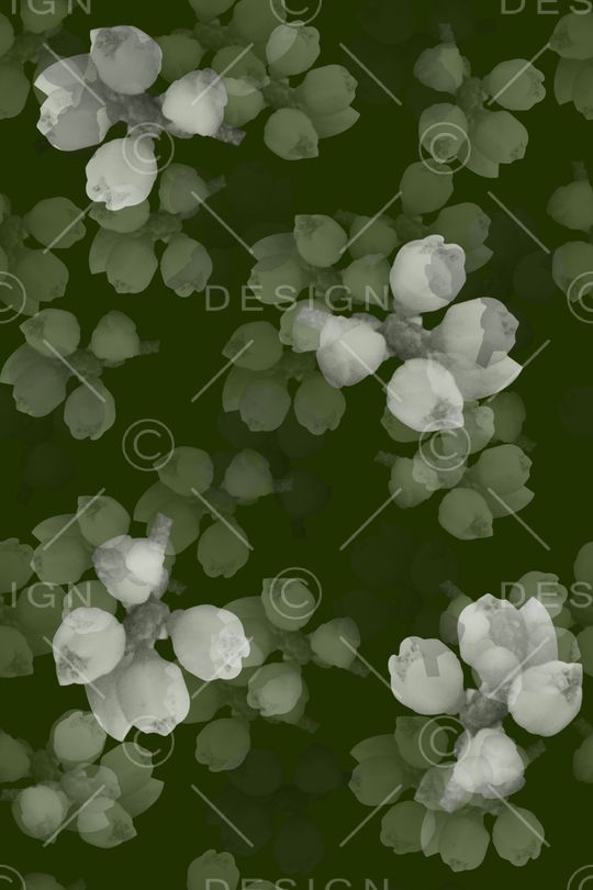 抽象花卉印花华亿平台图片