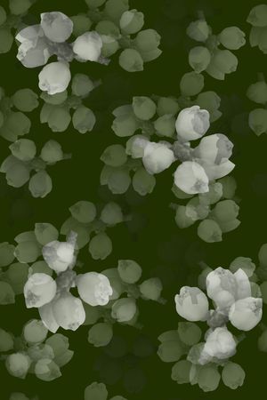 抽象花卉印花华亿平台图片