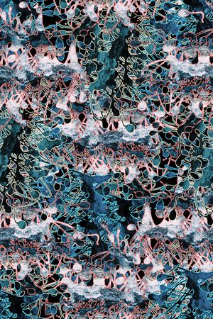 抽象印花华亿平台图片