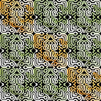 中国风印花华亿平台图片