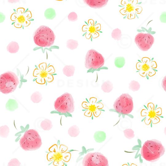 草莓印花华亿平台图片