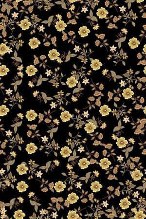 满版散花印花华亿平台图片