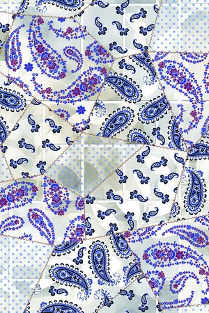 中国风印花华亿平台图片