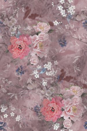 中国风印花华亿平台图片