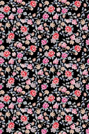 小碎花印花华亿平台图片