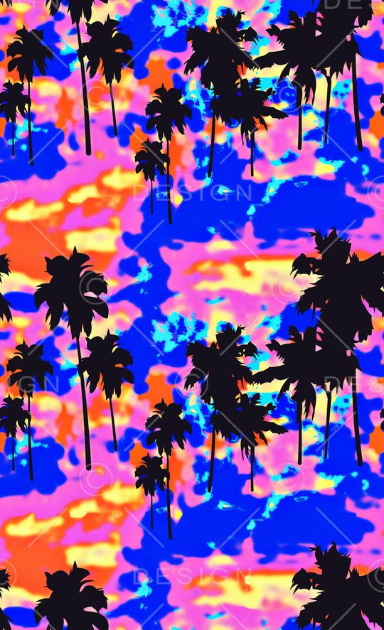 热带华亿平台印花华亿平台图片