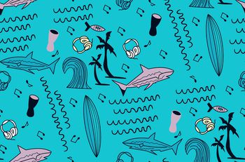 热带华亿平台印花华亿平台图片