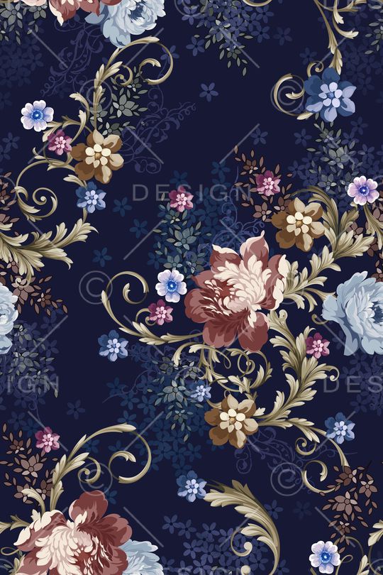 植物印花华亿平台图片