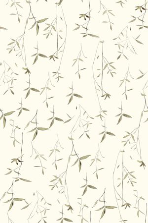 绿植树叶印花华亿平台图片