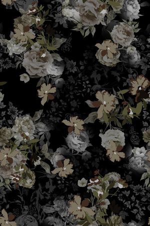 真丝印花华亿平台图片