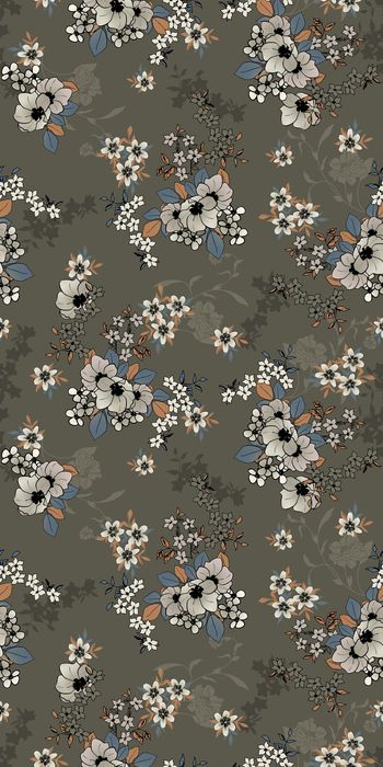 满版散花印花华亿平台图片