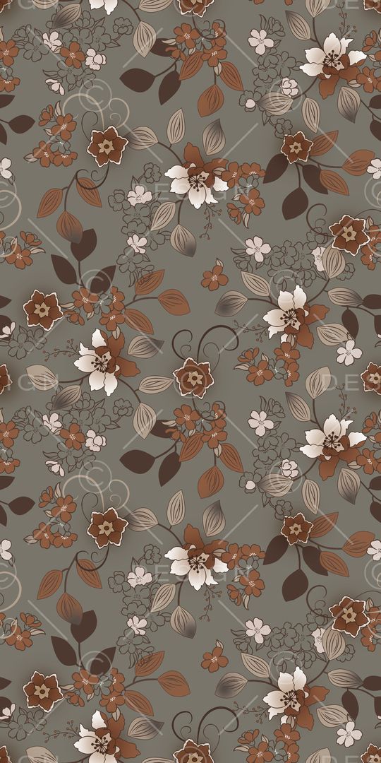 满版散花印花华亿平台图片