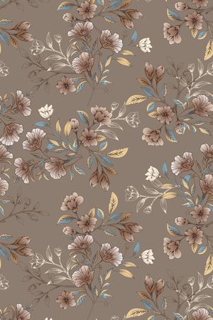 满版散花印花华亿平台图片