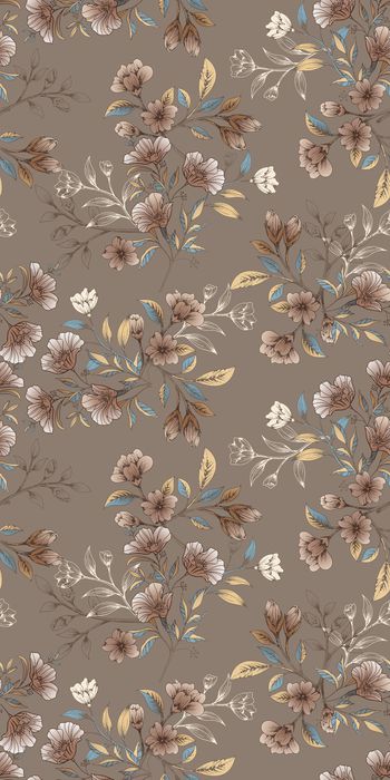 满版散花印花华亿平台图片