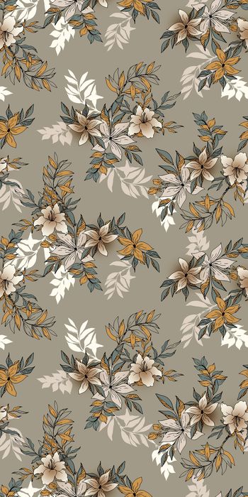 满版散花印花华亿平台图片