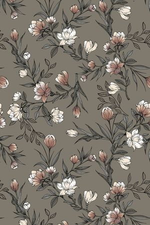 满版散花印花华亿平台图片