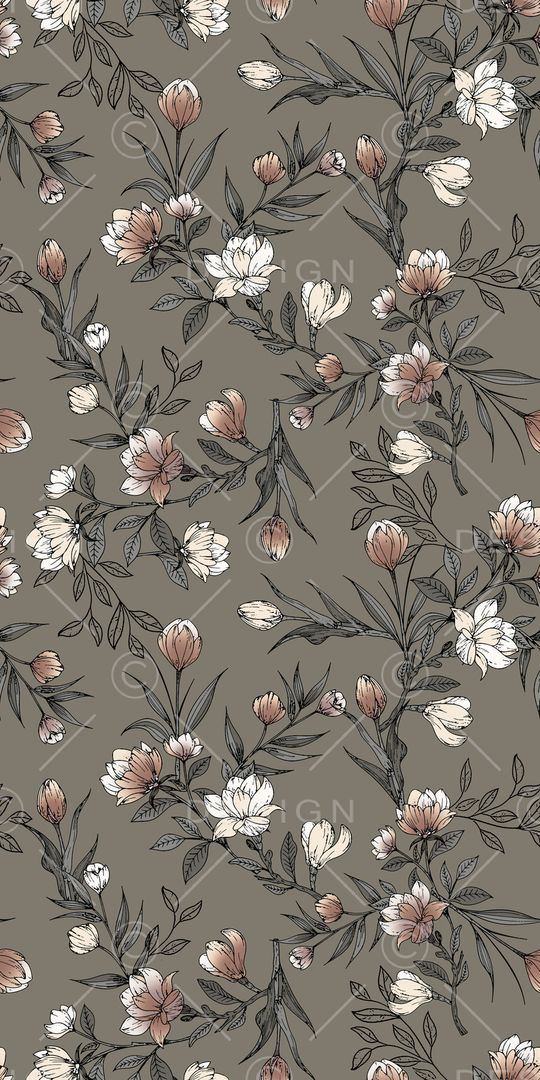 满版散花印花华亿平台图片