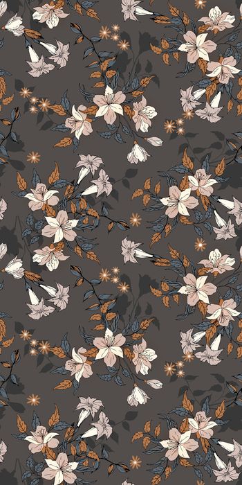 满版散花印花华亿平台图片