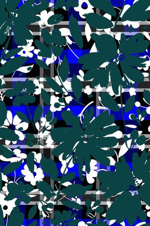 格子印花华亿平台图片