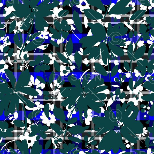 格子印花华亿平台图片