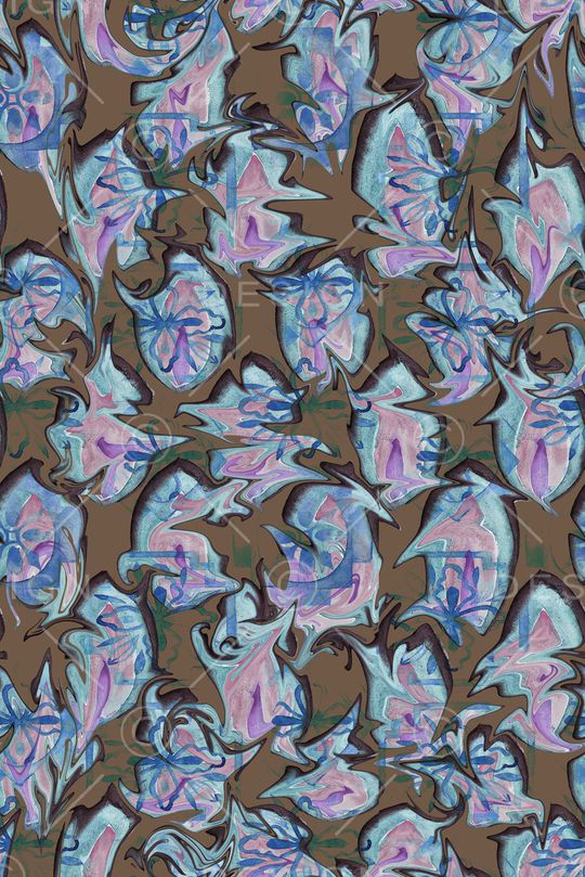 抽象印花华亿平台图片