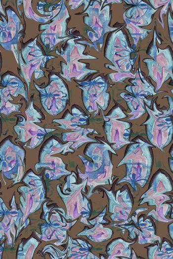 抽象印花华亿平台图片