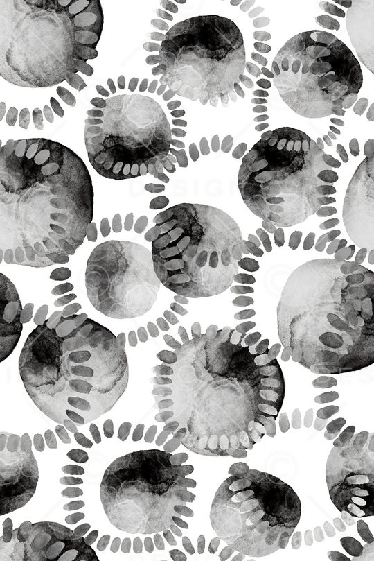 水墨印花华亿平台图片