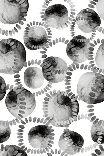 水墨印花华亿平台图片