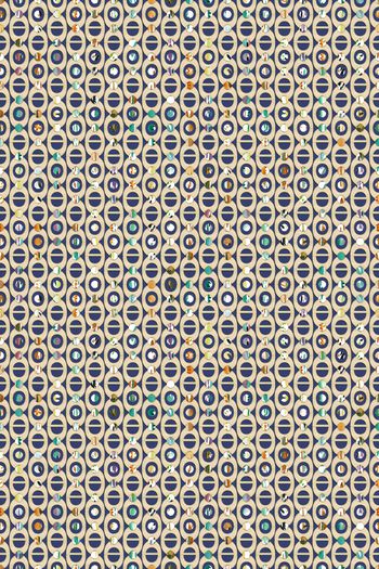 几何印花华亿平台图片