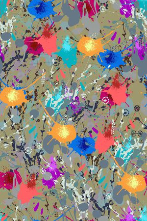 抽象印花华亿平台图片