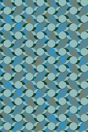 几何印花华亿平台图片