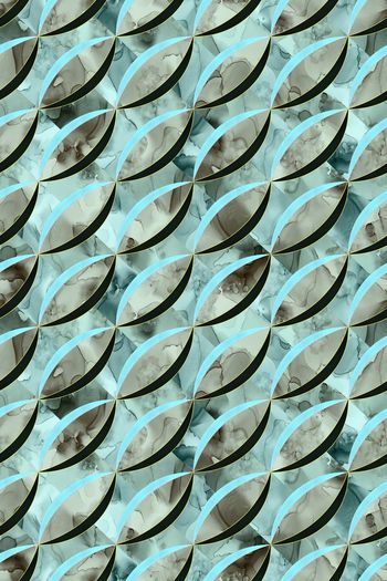 几何印花华亿平台图片