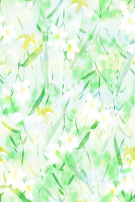 小清新印花华亿平台图片